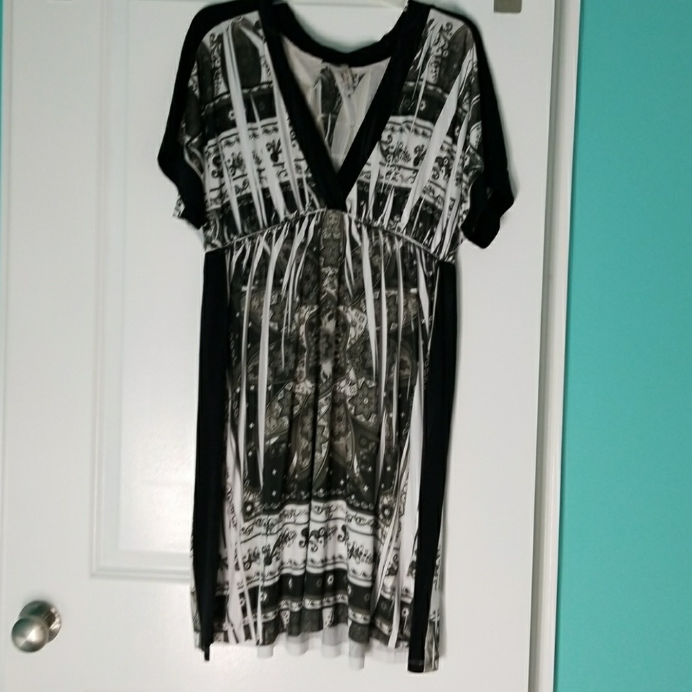 Cinched wasted dress